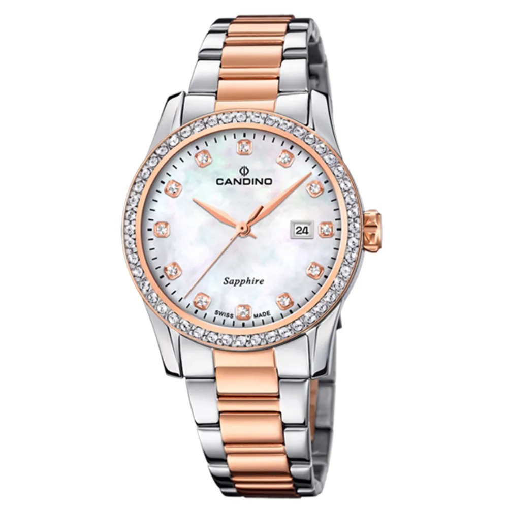 Часы CANDINO с камнями Swarovski