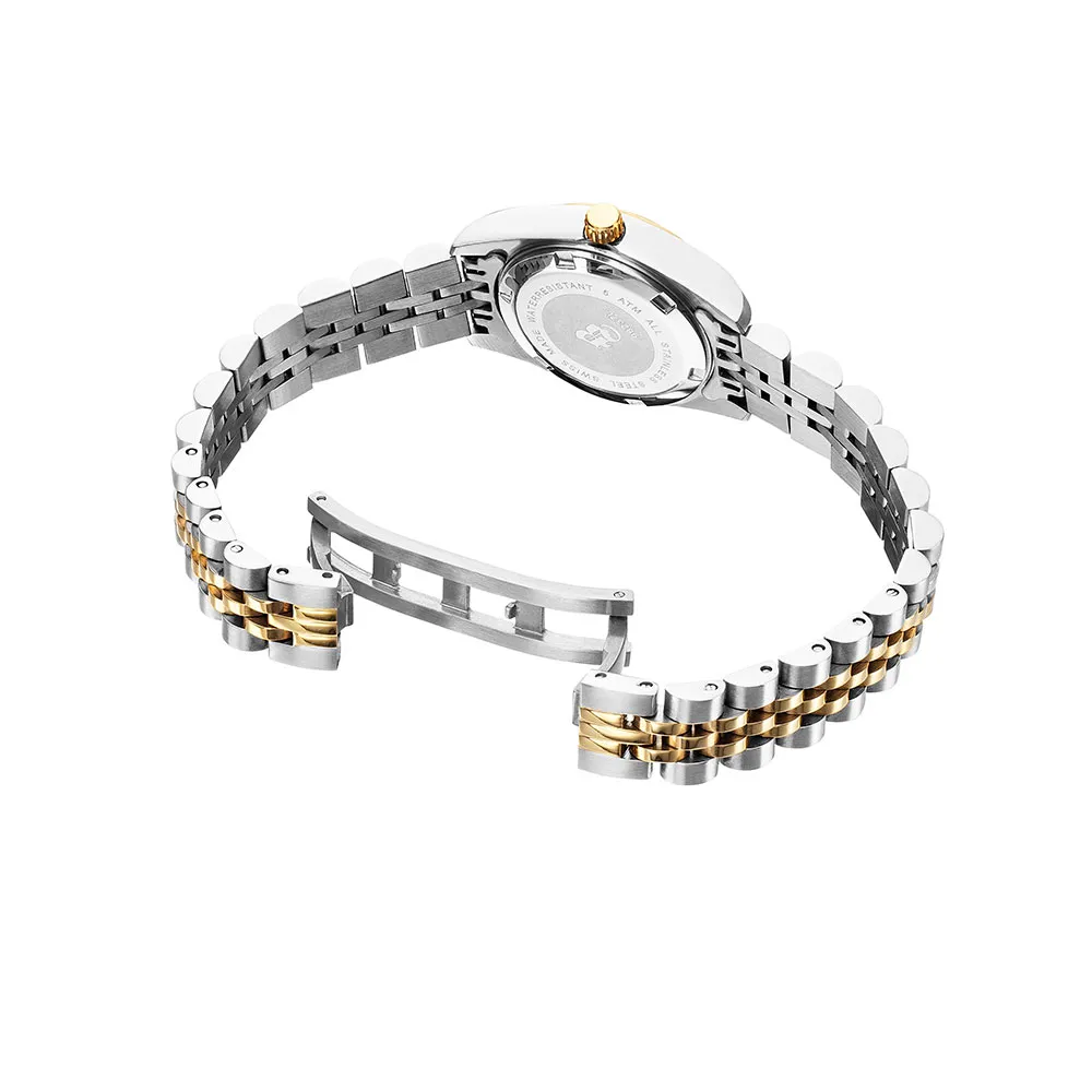 Часы JACQUES DU MANOIR с камнями Swarovski