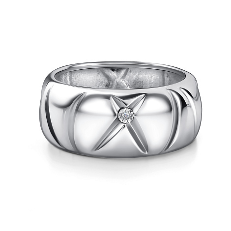 Inel din argint  cu pietre Diamant