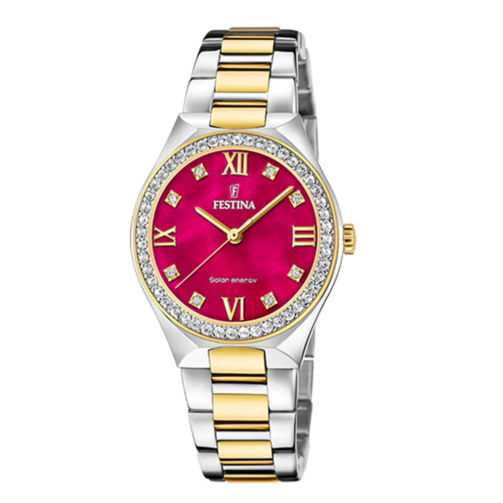 Часы FESTINA с камнями Swarovski