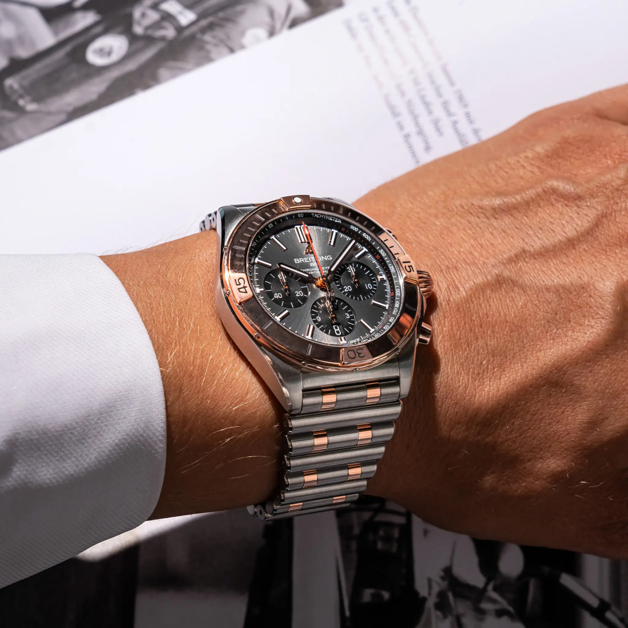 Кольцо BREITLING без камней