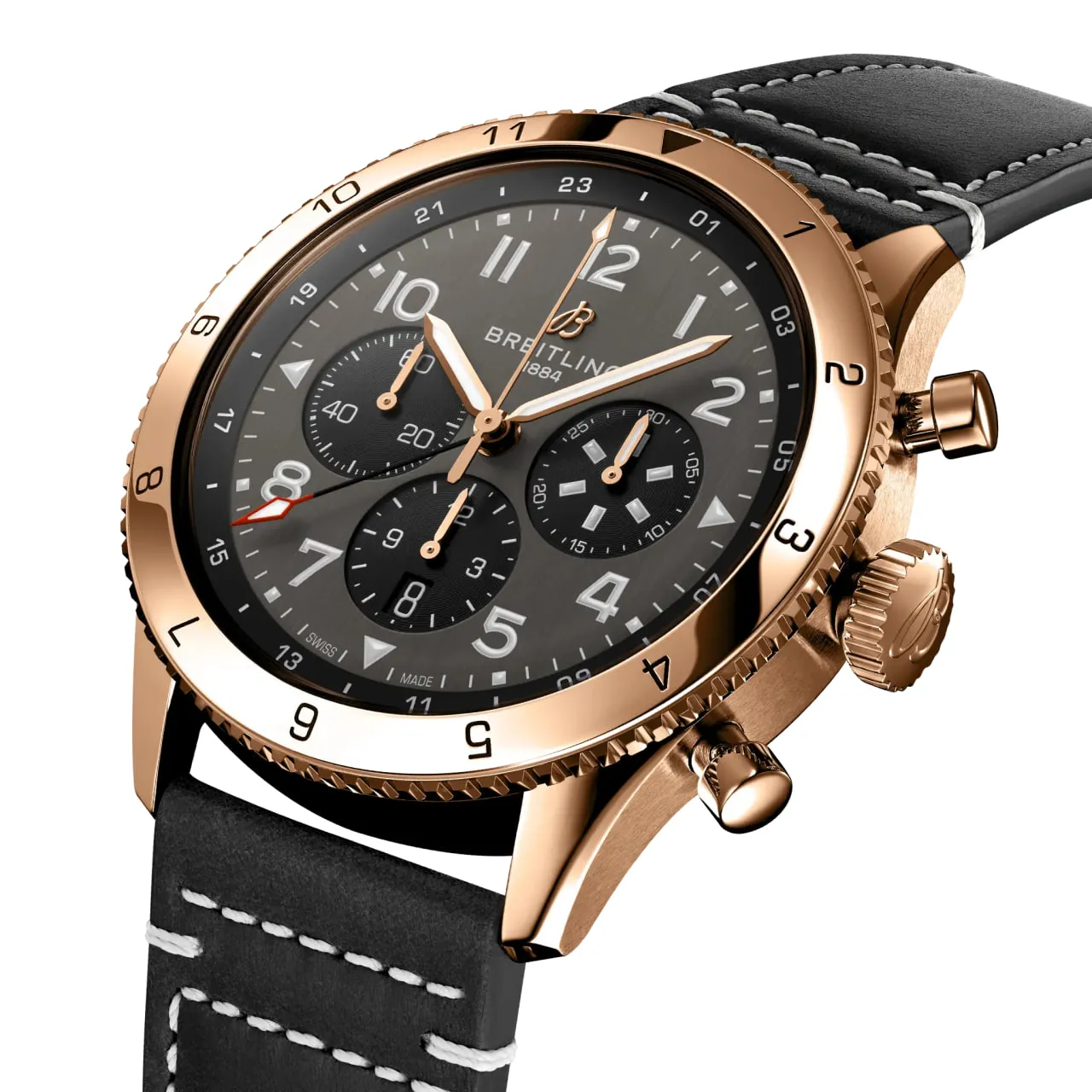 Часы BREITLING Classic AVI  B04 Chronograph GMT 46