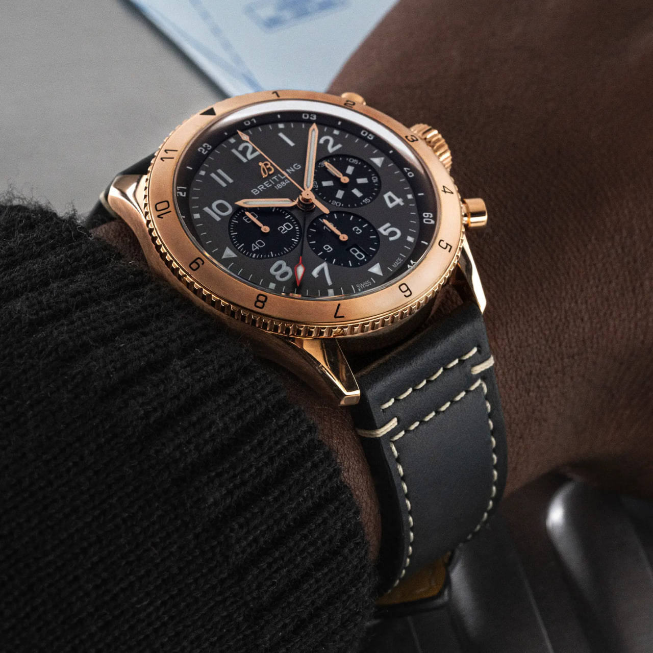 Кольцо BREITLING без камней