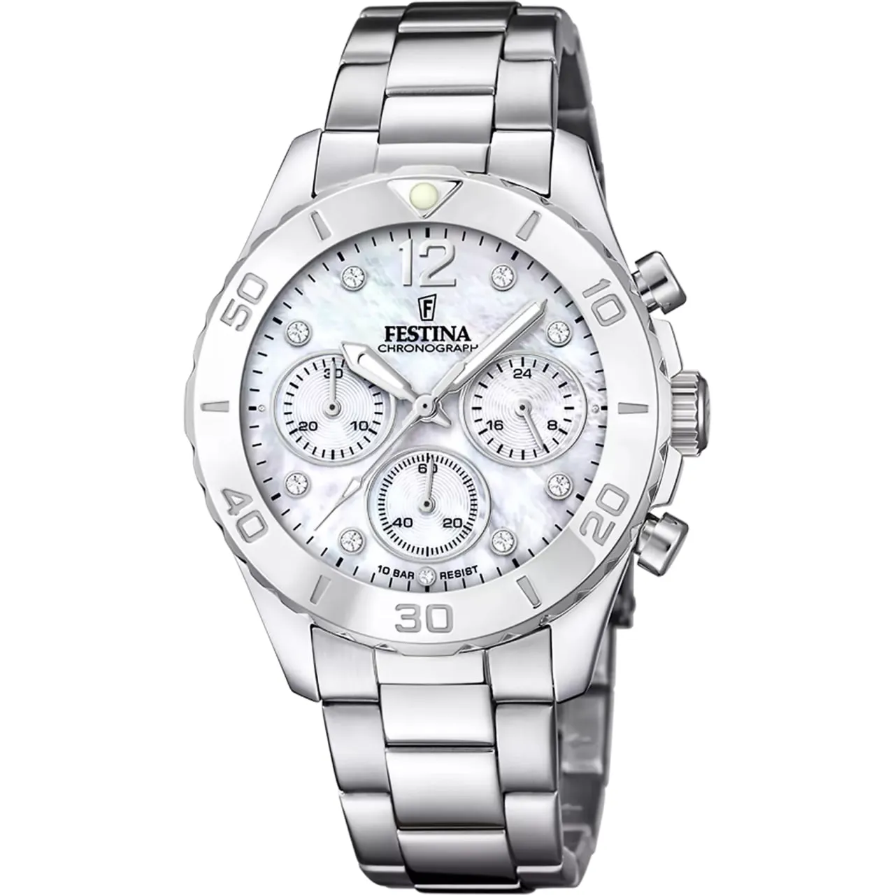Часы FESTINA с камнями Swarovski