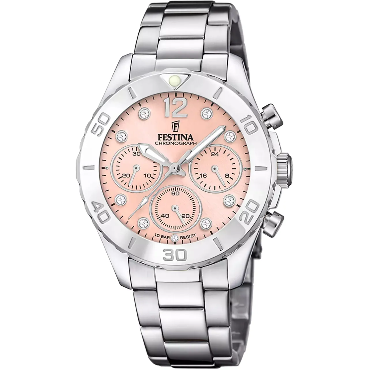 Часы FESTINA с камнями Swarovski
