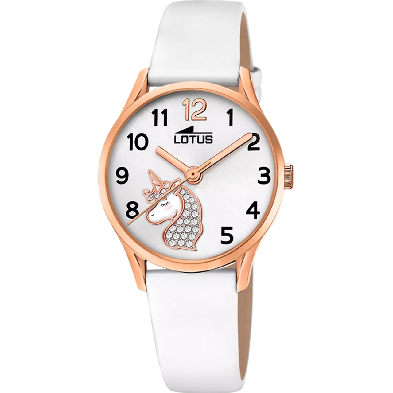 Ceas Junior din oțel cu pietre Swarovski