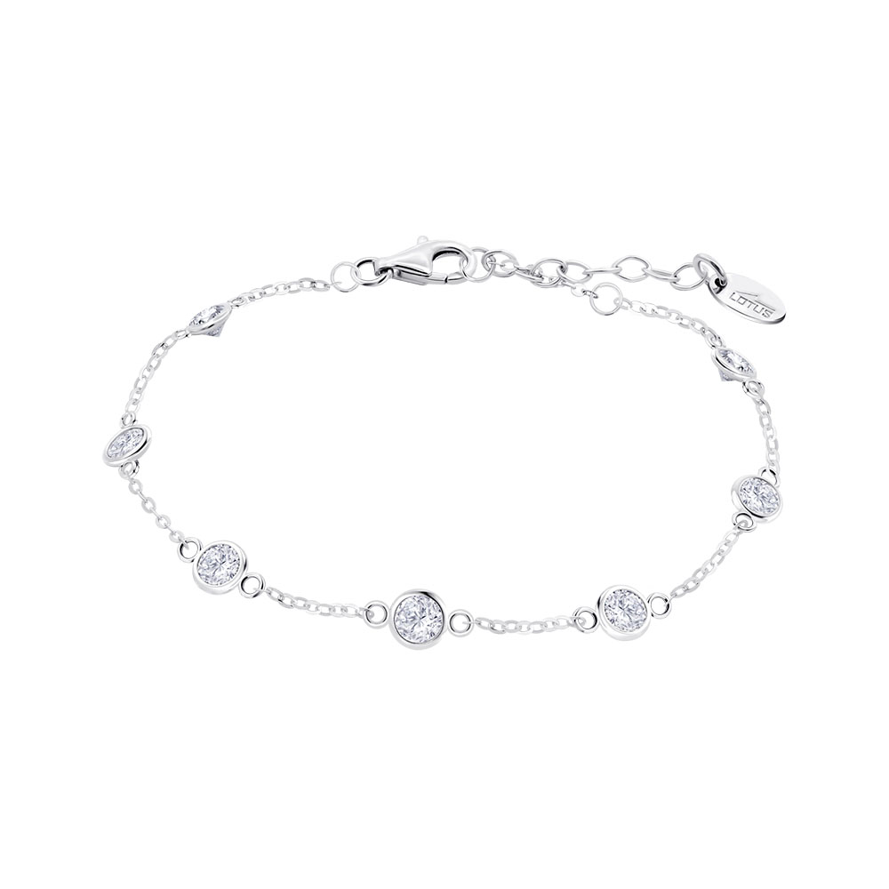 Brățară din argint  cu pietre Cubic Zirconia Incolor