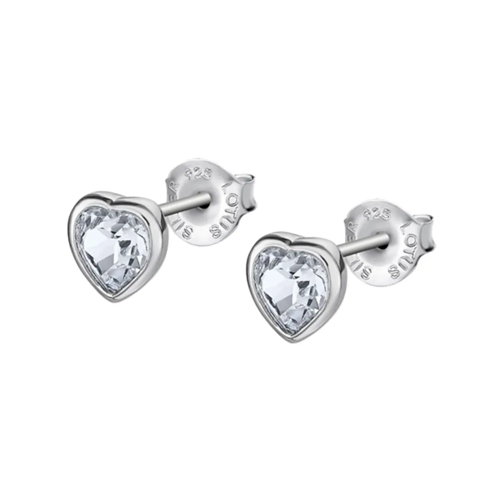 Cercei Pusete din argint cu Cubic Zirconia Incolor