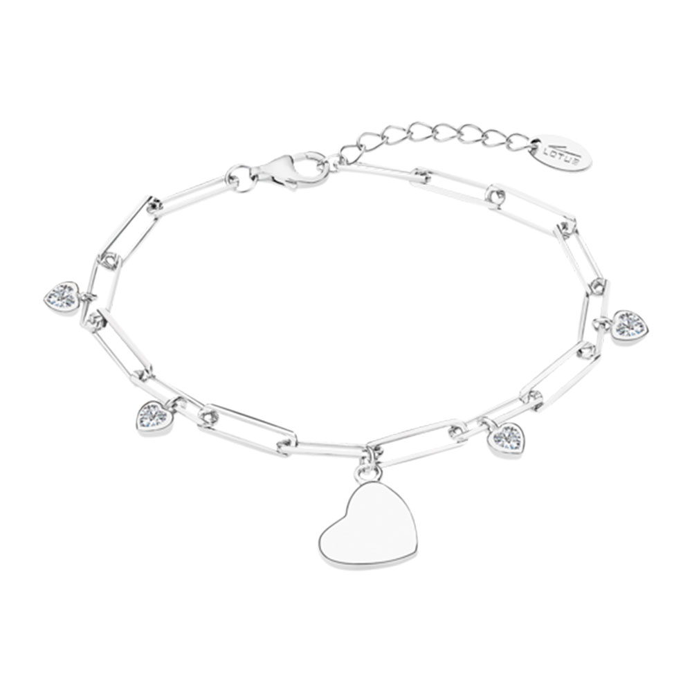 Brățară Love din argint  cu pietre Cubic Zirconia Incolor