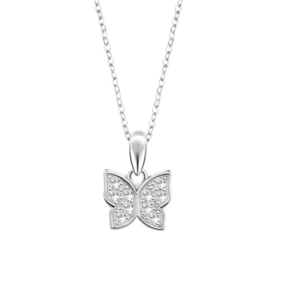 Colier din argint cu Cubic Zirconia Incolor