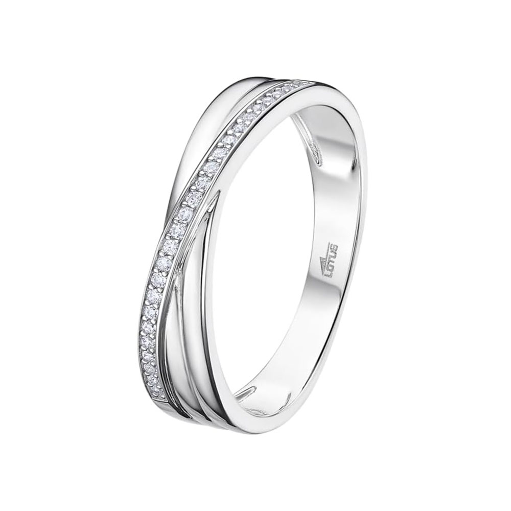 Inel din argint  cu pietre Cubic Zirconia Incolor