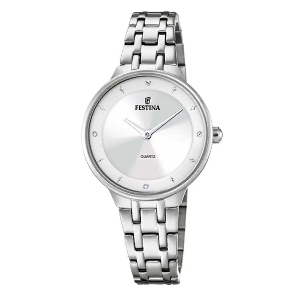 Часы FESTINA с камнями Swarovski