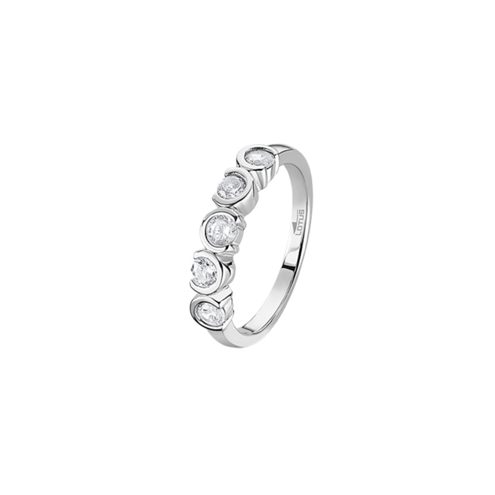Inel din argint  cu pietre Cubic Zirconia Incolor