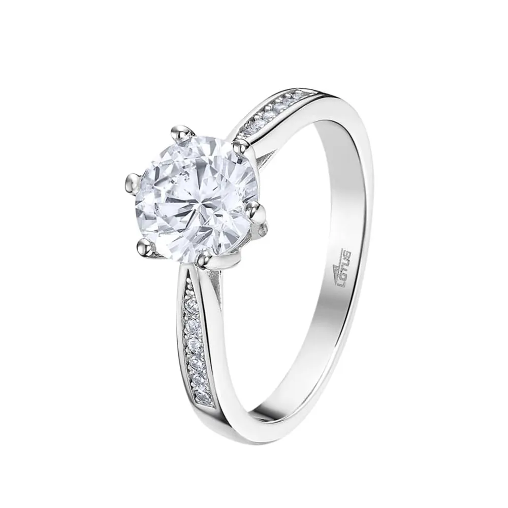 Inel din argint cu Cubic Zirconia Incolor