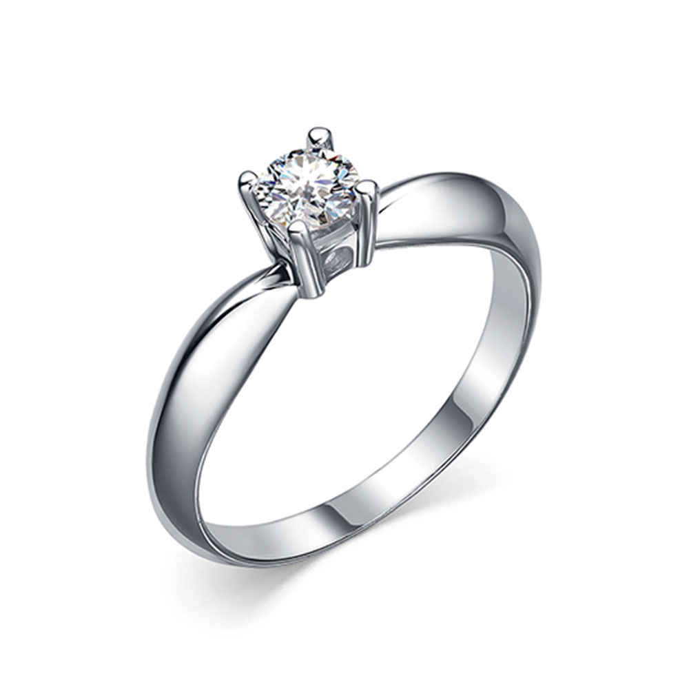 Inel din argint  cu pietre Cubic Zirconia Incolor