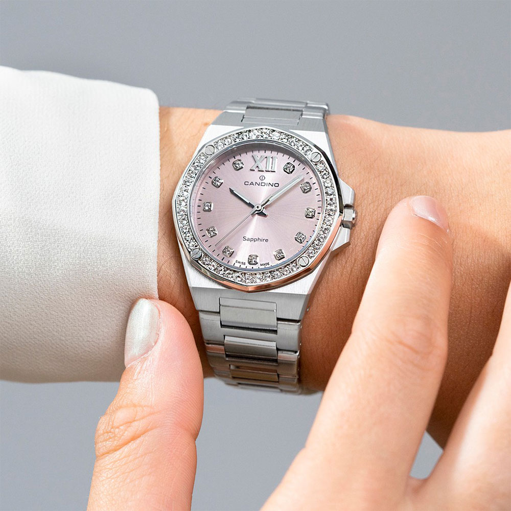 Часы CANDINO с камнями Swarovski
