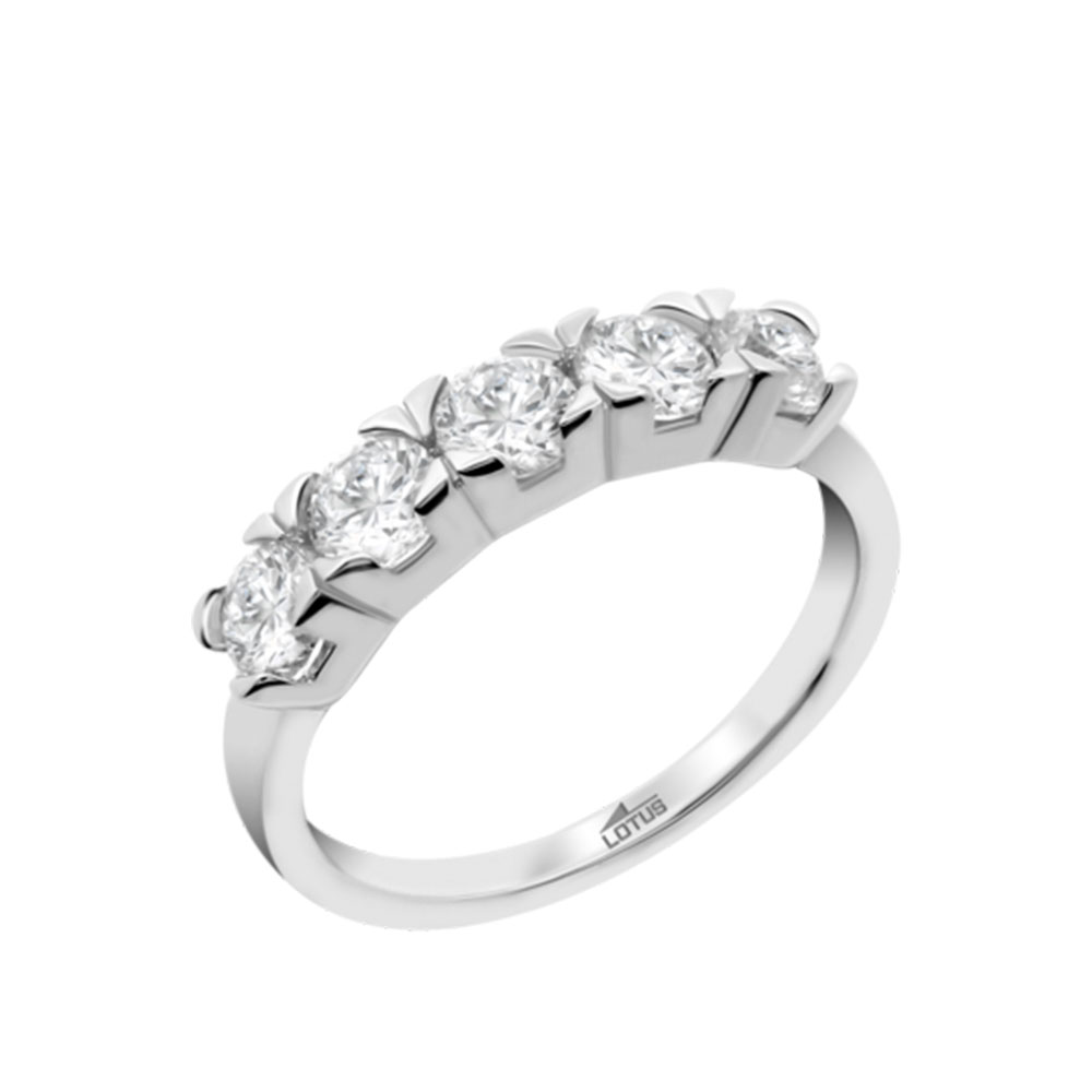 Inel din argint  cu pietre Cubic Zirconia Incolor