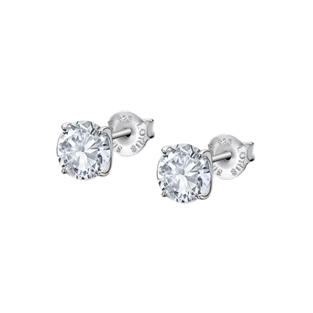 Cercei Pusete din argint cu Cubic Zirconia Incolor