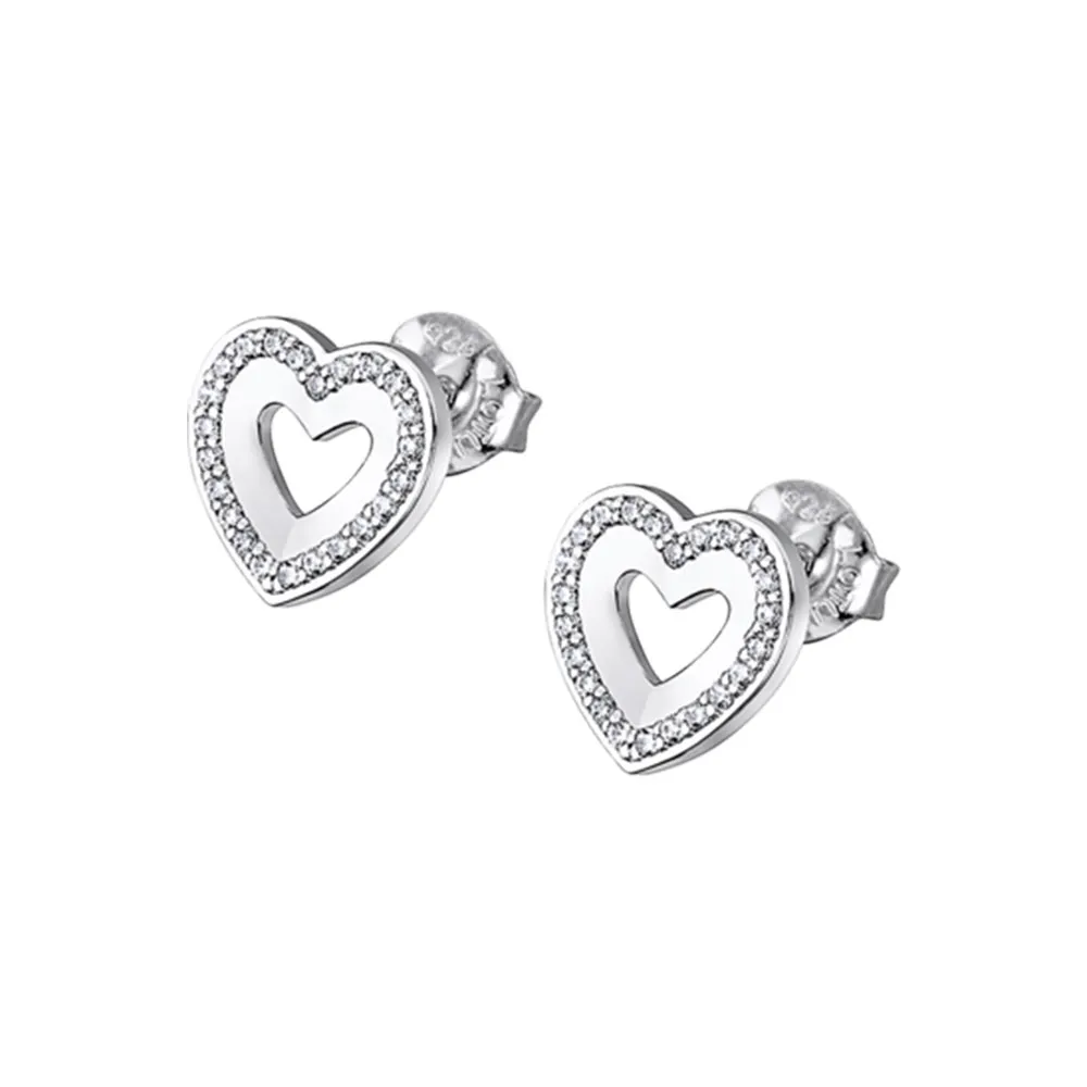 Cercei Pusete din argint cu Cubic Zirconia Incolor