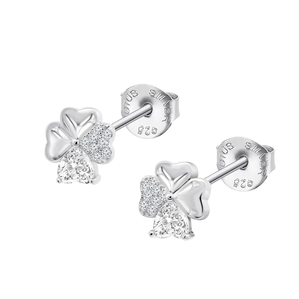 Cercei Pusete din argint cu Cubic Zirconia Incolor