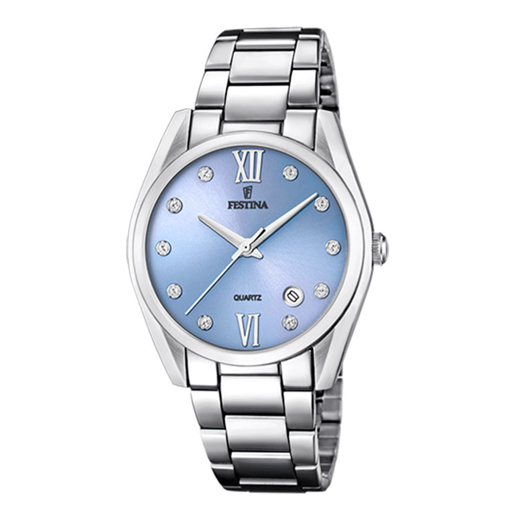 Часы FESTINA с камнями Swarovski