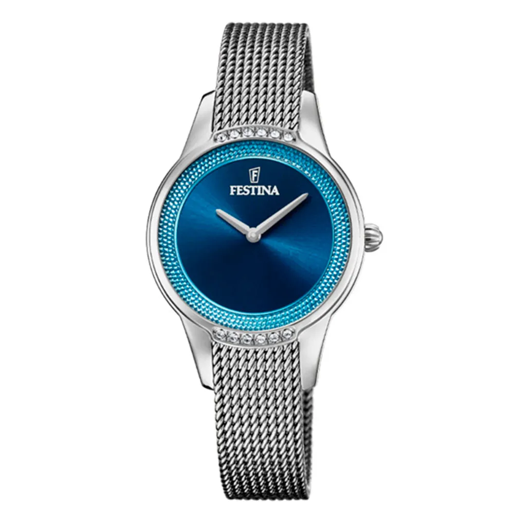 Часы FESTINA с камнями Swarovski