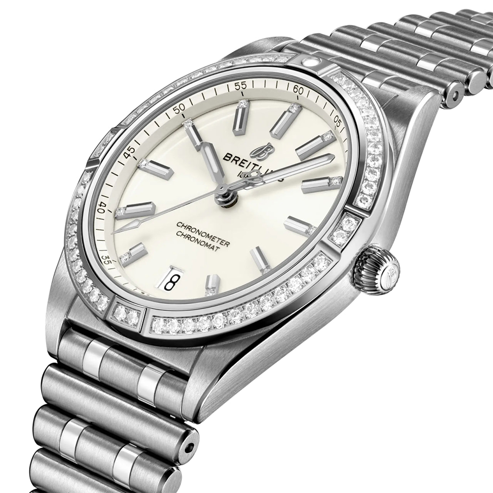 Часы BREITLING с камнями Бриллиант