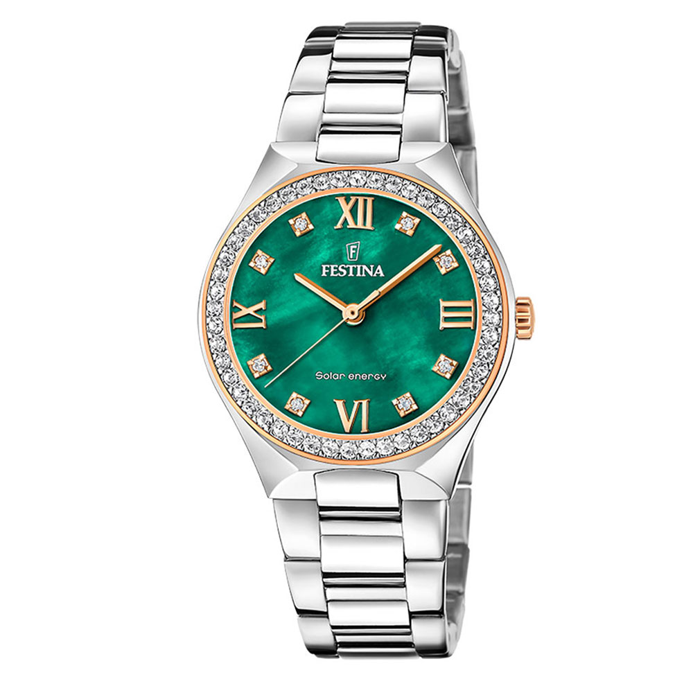 Часы FESTINA с камнями Swarovski