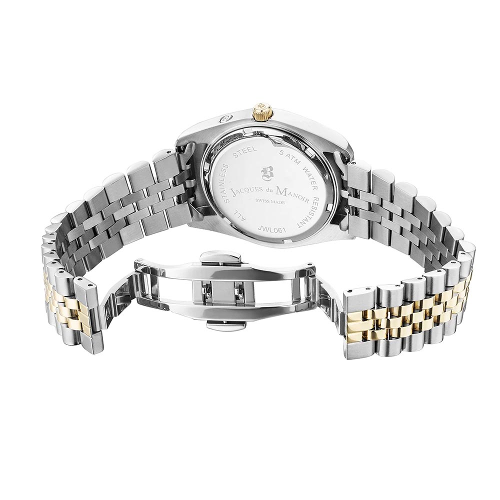 Ceas JACQUES DU MANOIR cu pietre Swarovski