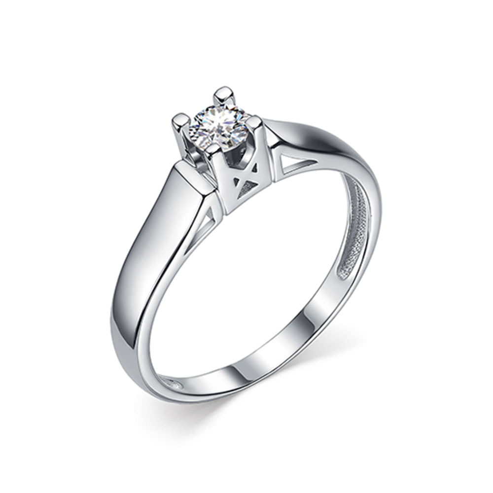 Inel din argint  cu pietre Cubic Zirconia Incolor