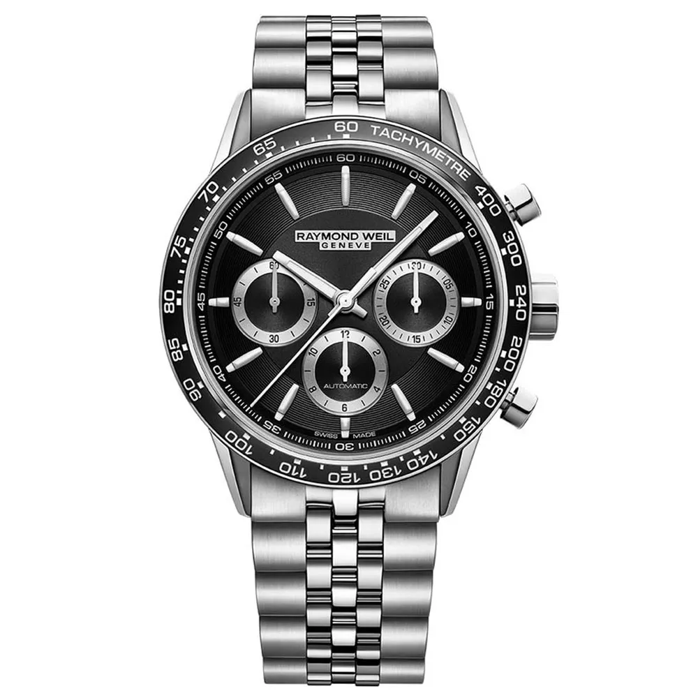 Часы RAYMOND WEIL Freelancer tri-compax chronograph