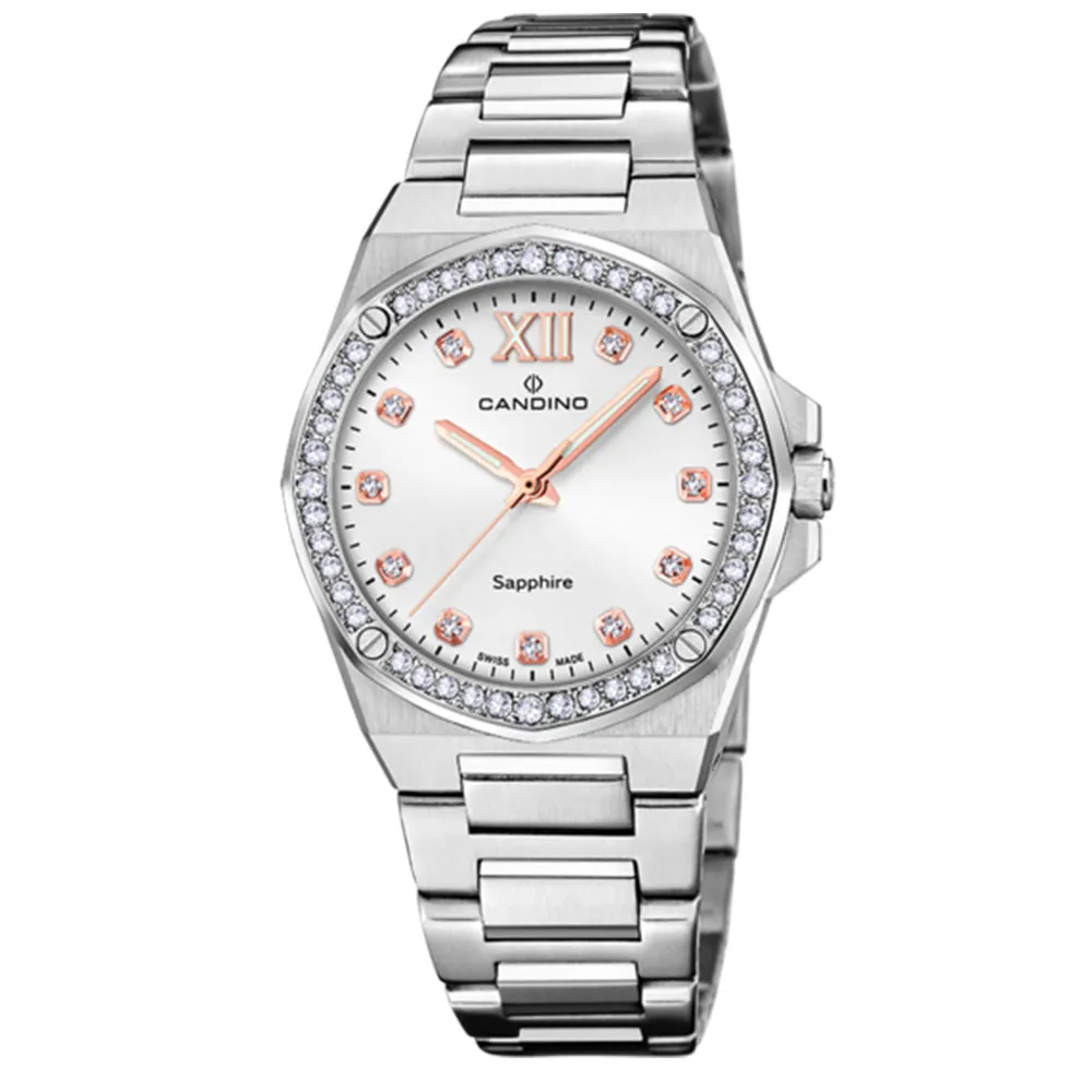 Часы CANDINO с камнями Swarovski