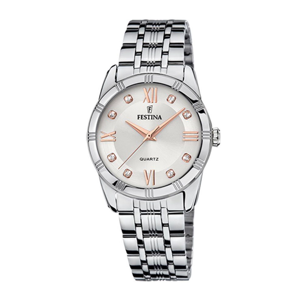 Часы FESTINA с камнями Swarovski