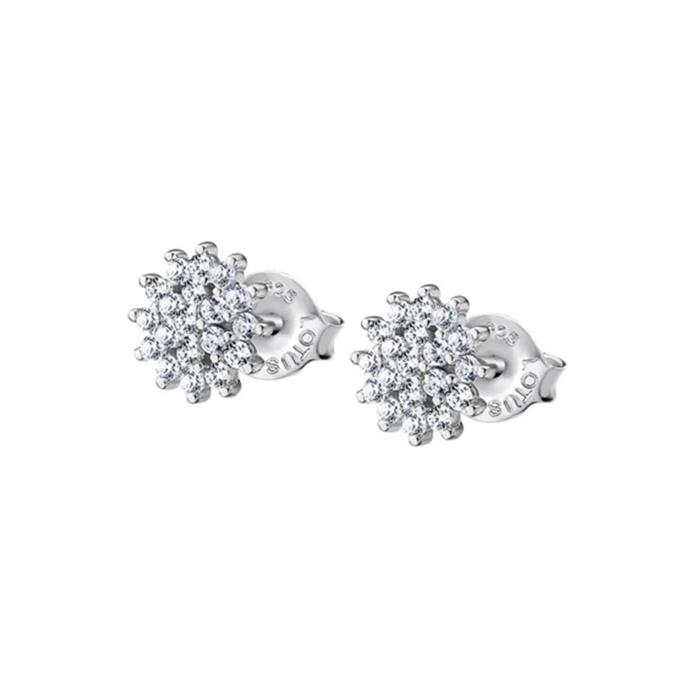 Cercei Pusete din argint cu Cubic Zirconia Incolor