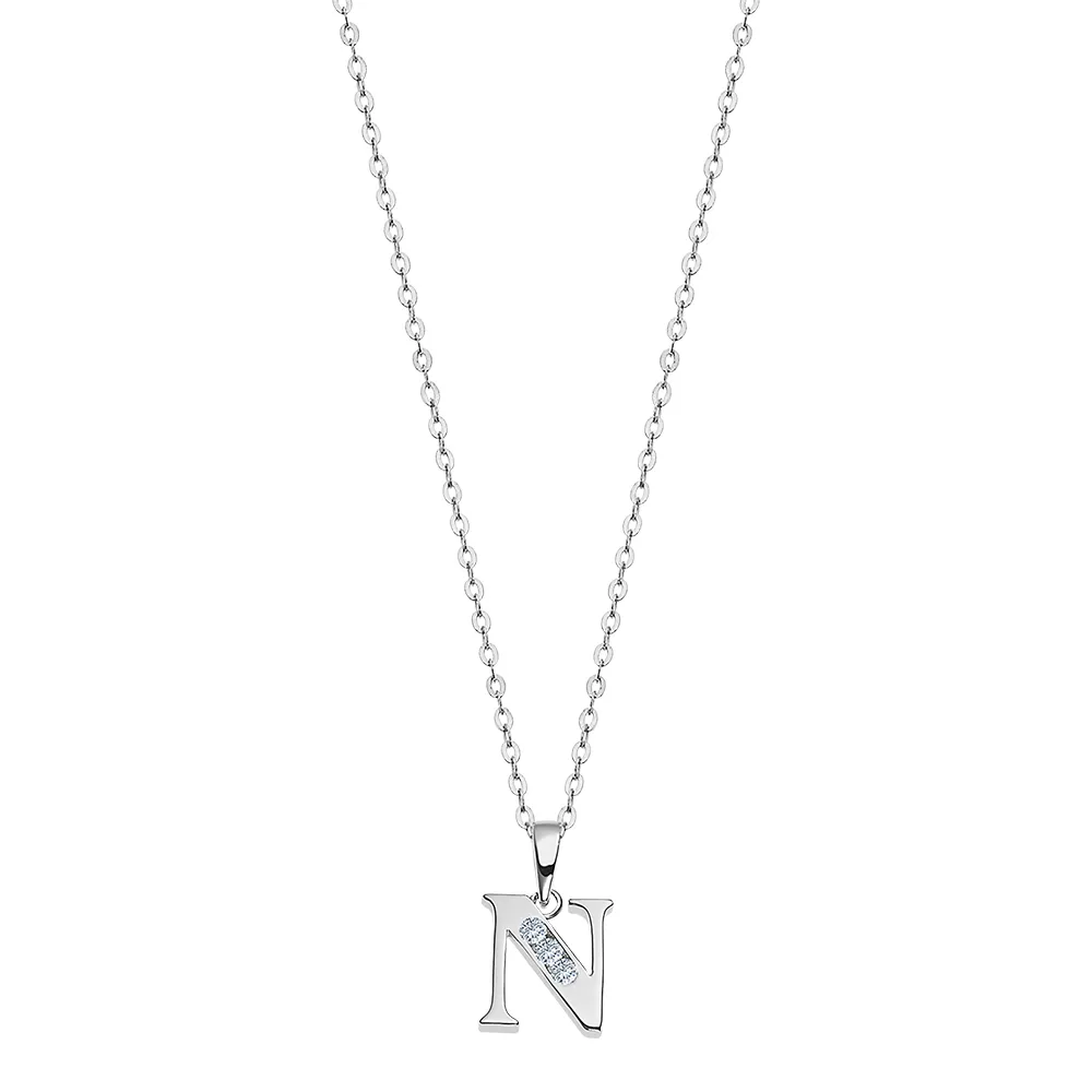 Colier din argint cu Cubic Zirconia Incolor