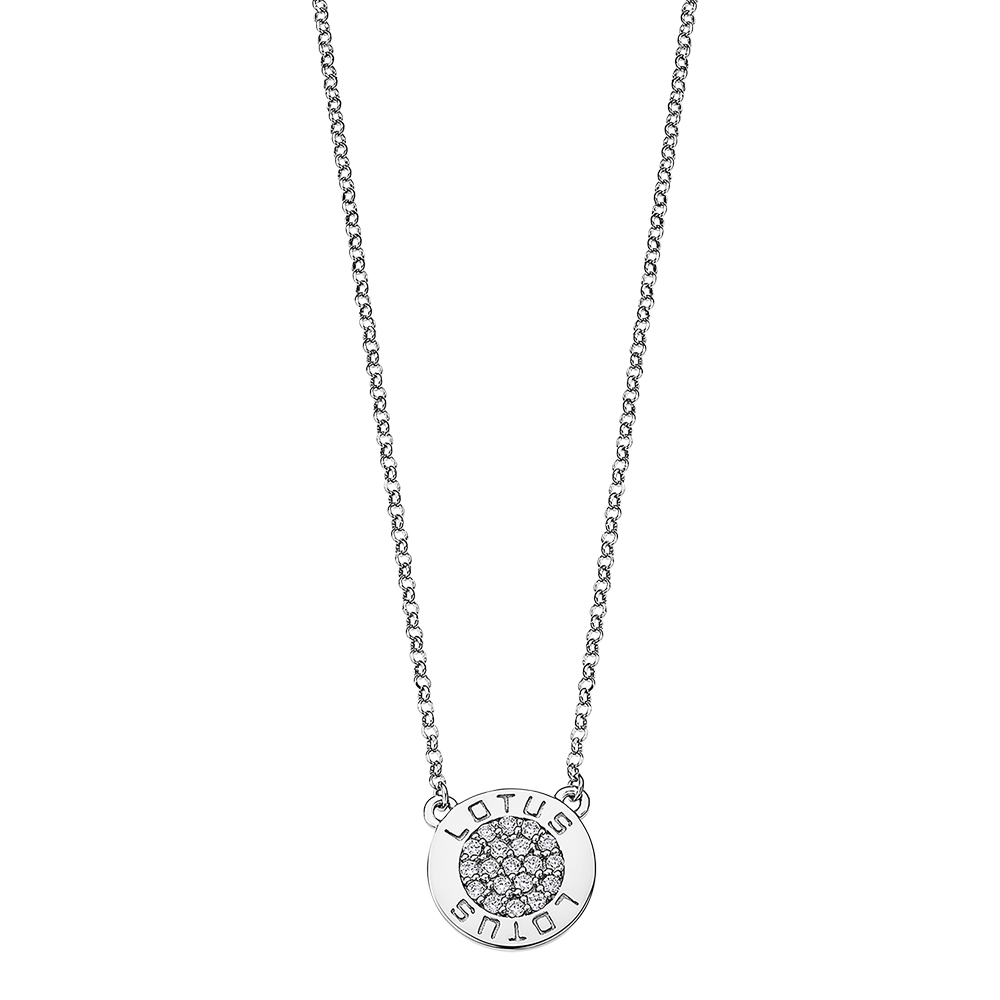 Colier din argint  cu pietre Cubic Zirconia Incolor