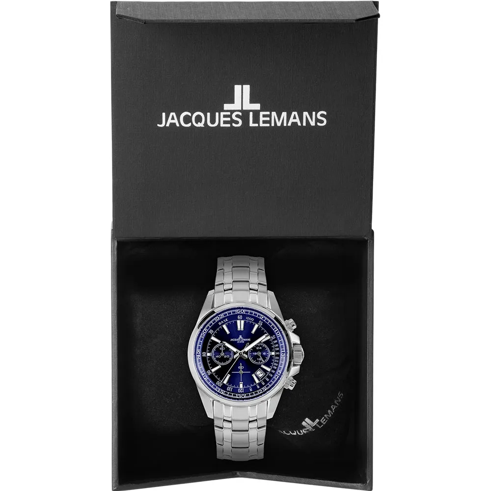 Часы JACQUES LEMANS без камней