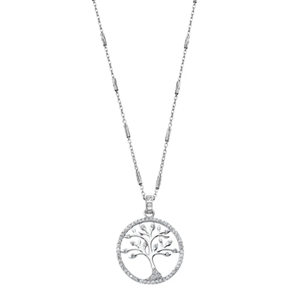 Colier din argint cu Cubic Zirconia Incolor