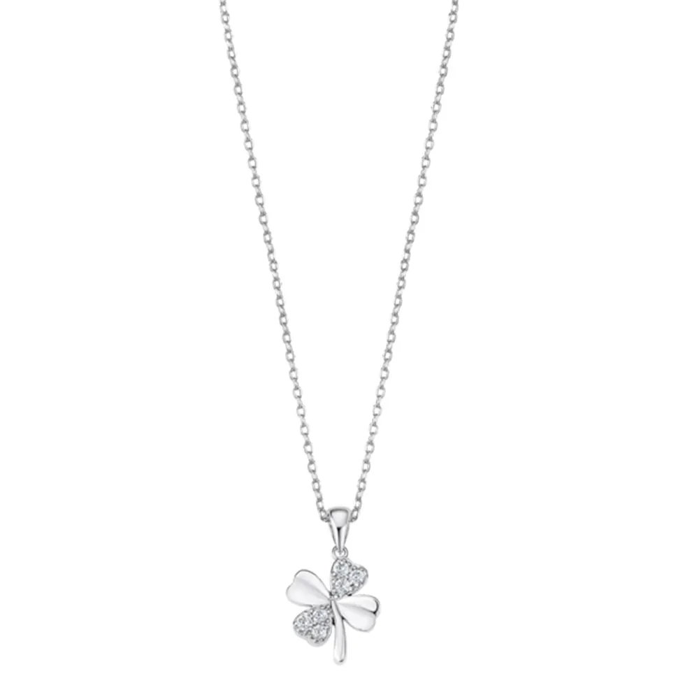 Colier din argint cu Cubic Zirconia Incolor