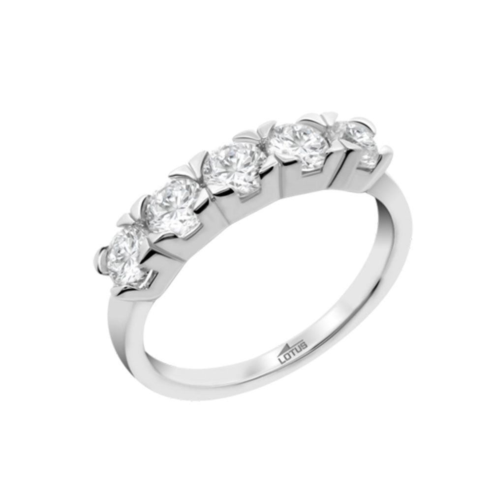 Inel din argint  cu pietre Cubic Zirconia Incolor