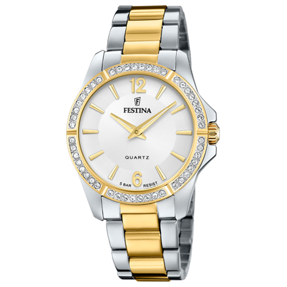 Ceas FESTINA  cu pietre Swarovski