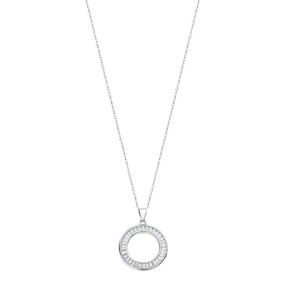 Colier din argint  cu pietre Cubic Zirconia Incolor