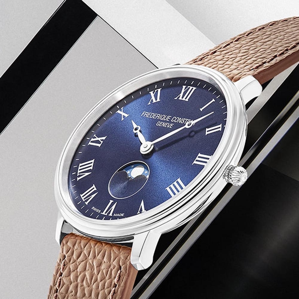 Часы FREDERIQUE CONSTANT Classics Quartz Moonphase