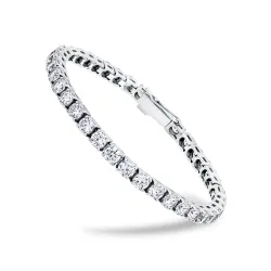 Brățară Tennis din argint cu Cubic Zirconia Incolor