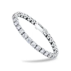 Brățară Tennis din argint cu Cubic Zirconia Incolor