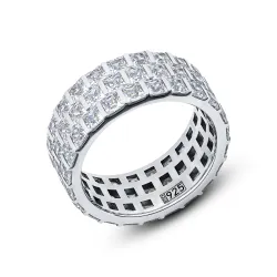 Inel din argint cu Cubic Zirconia Incolor