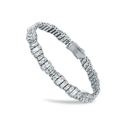 Brățară Tennis din argint cu Cubic Zirconia Incolor