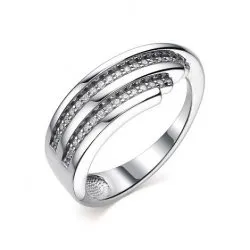 Inel din argint cu Cubic Zirconia Incolor