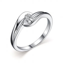 Inel din argint  cu pietre Diamant