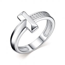 Inel din argint  cu pietre Cubic Zirconia Incolor